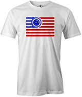 Bowlers Republic Bowling T-Shirt White