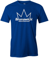 Over the years the Brunswick brand has delivered so much to bowlers all over the world. Their experience has led to many amazing products. Pick up the Brunswick Bowling Crown Tee today! blue