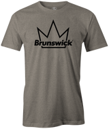 Over the years the Brunswick brand has delivered so much to bowlers all over the world. Their experience has led to many amazing products. Pick up the Brunswick Bowling Crown Tee today! Gray grey