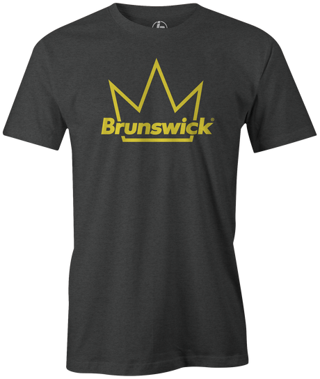 Over the years the Brunswick brand has delivered so much to bowlers all over the world. Their experience has led to many amazing products. Pick up the Brunswick Bowling Experience Crown Tee today. Retro Brunswick bowling league shirts on sale discounted gifts for bowlers. Bowling party apparel. Original bowling tees. throwback