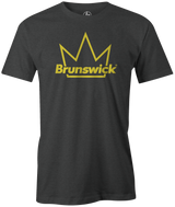 Over the years the Brunswick brand has delivered so much to bowlers all over the world. Their experience has led to many amazing products. Pick up the Brunswick Bowling Experience Crown Tee today. Retro Brunswick bowling league shirts on sale discounted gifts for bowlers. Bowling party apparel. Original bowling tees. throwback