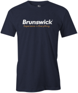 Over the years the Brunswick brand has delivered so much to bowlers all over the world. Their experience has led to many amazing products. Pick up the Brunswick Bowling Experience Tee today.Retro Brunswick bowling league shirts on sale discounted gifts for bowlers. Bowling party apparel. Original bowling tees. throwback