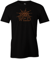 A WEB you want to get caught in! Sneak up on your competition through the DARK WEB! This awesome bowling t-shirt is the perfect gift for any hammer bowling fan or avid bowler!  Tshirt, tee, tee-shirt, tee shirt, Pro shop. League bowling team shirt. PBA. PWBA. USBC. Junior Gold. Youth bowling. Tournament t-shirt. Men's. Bowling Ball.