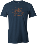 A WEB you want to get caught in! Sneak up on your competition through the DARK WEB! This awesome bowling t-shirt is the perfect gift for any hammer bowling fan or avid bowler!  Tshirt, tee, tee-shirt, tee shirt, Pro shop. League bowling team shirt. PBA. PWBA. USBC. Junior Gold. Youth bowling. Tournament t-shirt. Men's. Bowling Ball.