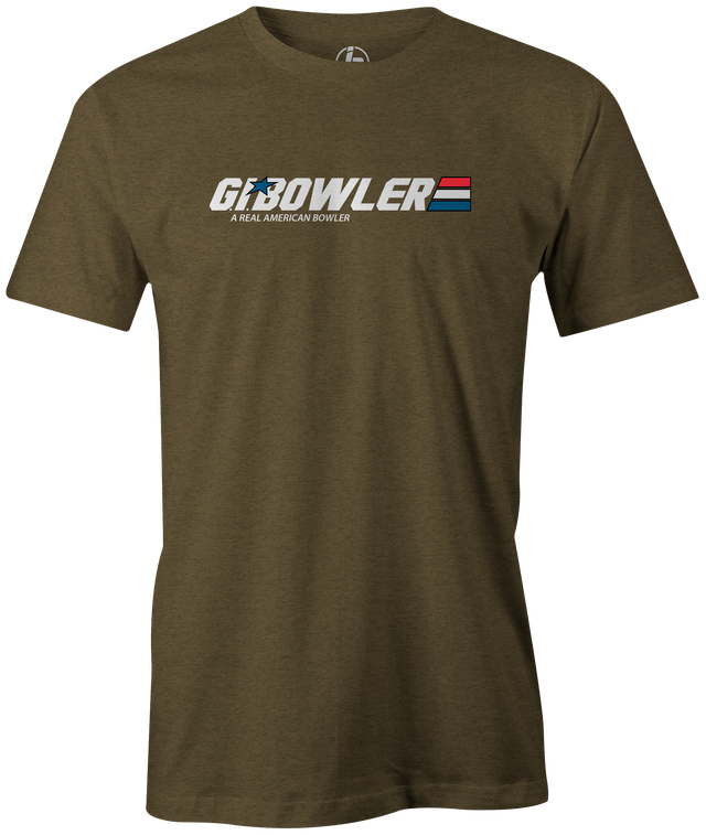 GI Bowler. A Real American Hero Bowler! Cool, vintage, funny, novelty, original, movie, dinosaurs, league bowling team shirt, tournament shirt, FREE Shipping, cheap, deal, discount. t-shirt, tee-shirt. GI Joe GI Jane #gijoe #gijoenation #gijoecommunity #actionfigures #yojoe #hasbro #toys #cobra #gijoecollector 