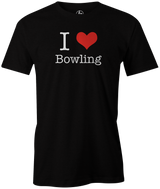 I love bowling Men's bowling shirt, black, t-shirt, tees, tee-shirt, tee, cool, novelty, pba, pwba, usbc, free shipping, discount.