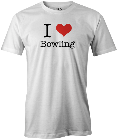 I love bowling Men's bowling shirt, white, t-shirt, tees, tee-shirt, tee, cool, novelty, pba, pwba, usbc, free shipping, discount.
