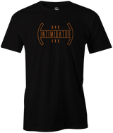 DV8 Intimidator Men's T-Shirt, Black, bowling, bowling ball, tee, tee shirt, tee-shirt, t shirt, t-shirt, tees, league bowling team shirt, tournament shirt, funny, cool, awesome, brunswick, brand