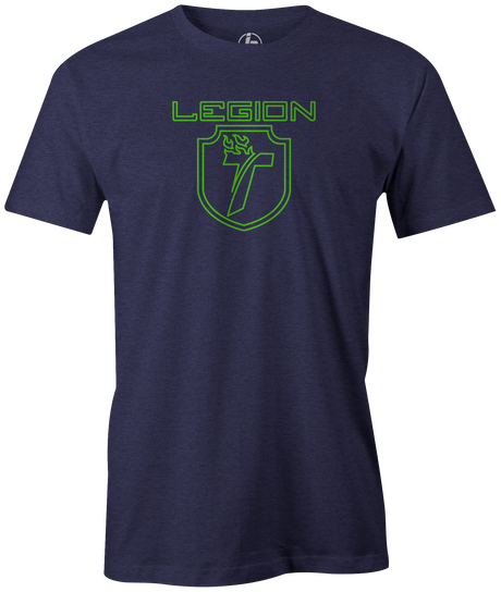 track-legion-solid bowling ball logo tee shirt bowler bowl tshirt