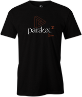 Paradox V Men's T-shirt, Black, bowling, bowling ball, logo, track bowling, track, smart bowling, tshirt, tee, tee-shirt, tee shirt