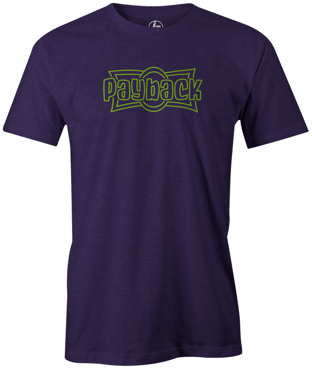 Check out this Radical Technologies Payback bowling league tee (t-shirt, tees, tshirt, teeshirt) available at Inside Bowling. Comfortable cheap discounted special bowling shirts for bowlers online. Get what you can't get on Amazon, Walmart, Target, or E-Bay here. Men's T-Shirt, Purple, bowling, bowling ball, tee, tee shirt, tee-shirt, t shirt, t-shirt, tees, league bowling team shirt, tournament shirt, funny, cool, awesome, brunswick, brand