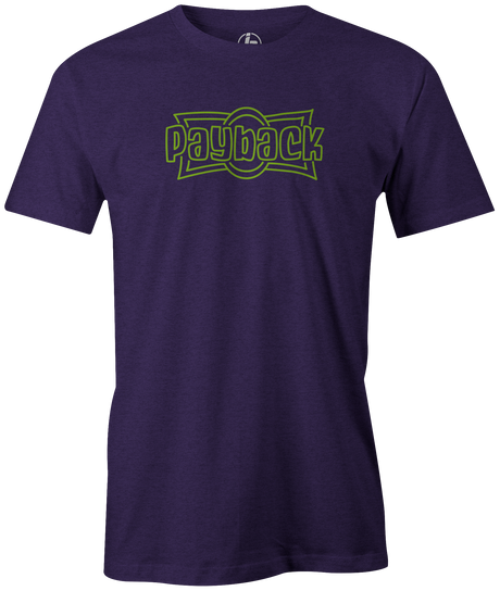 Check out this Radical Technologies Payback bowling league tee (t-shirt, tees, tshirt, teeshirt) available at Inside Bowling. Comfortable cheap discounted special bowling shirts for bowlers online. Get what you can't get on Amazon, Walmart, Target, or E-Bay here. Men's T-Shirt, Purple, bowling, bowling ball, tee, tee shirt, tee-shirt, t shirt, t-shirt, tees, league bowling team shirt, tournament shirt, funny, cool, awesome, brunswick, brand