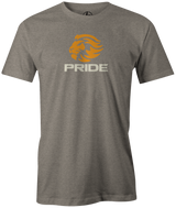 Welcome to the Jungle! This shirt features the new Pride bowling ball logo found on Motiv Bowling's newest release. Available in Black, Charcoal, Gray and Navy. T-shirts tee shirts bowling shirt jersey league tournament pba ej tackett. a great practice shirt when you hit the lanes! Aj johnson, Dick Allen, THB. Gray