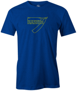 Re-live this old school ball with this Hammer Bowling Razor Ball logo T-shirt! Retro, vintage, old school Tshirt, tee, tee-shirt, tee shirt, Pro shop. League bowling team shirt. PBA. PWBA. USBC. Junior Gold. Youth bowling. Tournament t-shirt. Men's. Bowling ball. urethane. old school. 