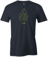 Hammer Bowling Scorpion Sting! It's Hammer Time! Wear this iconic logo with pride. This tee features Hammer's orange logo. This is the perfect gift for any Hammer bowling fan or avid bowler! Grab this awesome t-shirt and be a part of the team!  Tshirt, tee, tee-shirt, tee shirt, Pro shop. League bowling team shirt. PBA. PWBA. USBC. Junior Gold. Youth bowling. Tournament t-shirt. Men's. Bowling ball. Black widow. Purple Hammer.