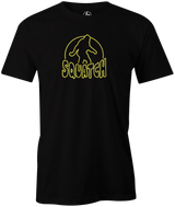 Radical Squatch Men's T-Shirt, Black, bowling, bowling ball, tee, tee shirt, tee-shirt, t shirt, t-shirt, tees, league bowling team shirt, tournament shirt, funny, cool, awesome, brunswick, brand