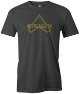The silence and STEALTH of a hungry bowler!  Now you can look as good as one of the most iconic balls of all time. This is the perfect gift for any Track bowling fan or avid bowler! Pick up this awesome bowling tee and hit the lanes for some strikes! Tshirt, tee, tee-shirt, tee shirt, Pro shop. League bowling team shirt. PBA. PWBA. USBC. Junior Gold. Youth bowling. Tournament t-shirt. Men's. bowling ball. track bowling ball. track. heat. heat lava. ultra heat. 