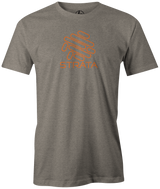Track Bowling's latest creation to tackle the fresh with aggression...the STRATA! Strut the lanes in this Strata Tee available in multiple colors.  Pick up this awesome bowling tee and show everyone that you are a fan! This is the perfect gift for any track fans or avid bowlers. Tshirt, tee, tee-shirt, tee shirt, Pro shop. League bowling team shirt. PBA. PWBA. USBC. Junior Gold. Youth bowling. Tournament t-shirt. Men's. Bowling ball. logo.