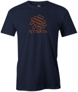 Track Bowling's latest creation to tackle the fresh with aggression...the STRATA! Strut the lanes in this Strata Tee available in multiple colors.  Pick up this awesome bowling tee and show everyone that you are a fan! This is the perfect gift for any track fans or avid bowlers. Tshirt, tee, tee-shirt, tee shirt, Pro shop. League bowling team shirt. PBA. PWBA. USBC. Junior Gold. Youth bowling. Tournament t-shirt. Men's. Bowling ball. logo.