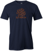 Track Bowling's latest creation to tackle the fresh with aggression...the STRATA! Strut the lanes in this Strata Tee available in multiple colors.  Pick up this awesome bowling tee and show everyone that you are a fan! This is the perfect gift for any track fans or avid bowlers. Tshirt, tee, tee-shirt, tee shirt, Pro shop. League bowling team shirt. PBA. PWBA. USBC. Junior Gold. Youth bowling. Tournament t-shirt. Men's. Bowling ball. logo.
