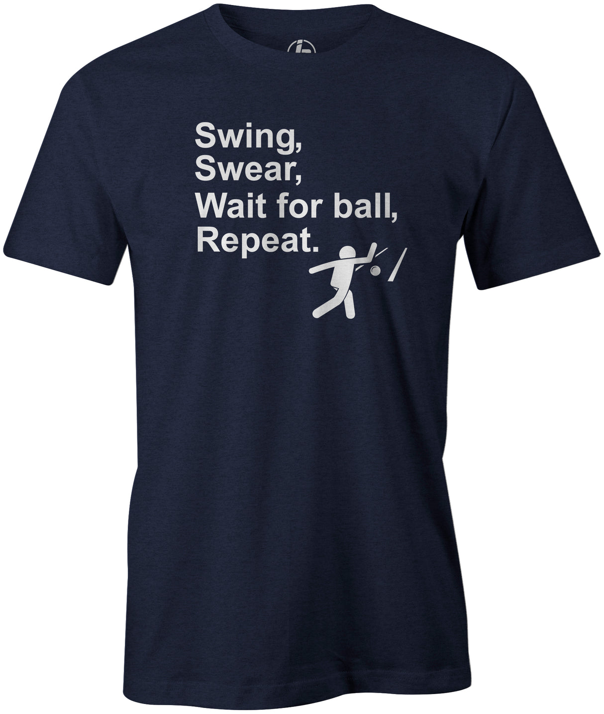 We have a very simple formula for life: Swing, Swear, Wait for Ball, Repeat! Bowling, Tshirt, gift, funny, free, novelty, golf, shirt, tshirt, tee, shirt, pba, pwba, pro bowling, league bowling, league night, strike, spare, gutter,  navy