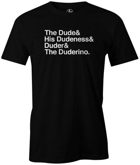 The Big Lebowski inspired & Names Tee of The Dude. Movie, TV Jeff Bridges Night out with friends bowling. Crazy bowl. bowlingshirt.#biglebowski #thedude #thebiglebowski #jeffbridges #lebowski #coenbrothers #thedudeabides #dude #johngoodman #dudeism #dudeist #stevebuscemi #film #elduderino #cinema #movie #waltersobchak #movies #bowling #ethancoen #joelcoen #art #johnturturro #ethanandjoelcoen #lebowskifest #jesusrolls #dudes #coen #javierbardem