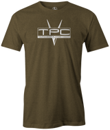 TPC | Ebonite Tournament Players Choice. Retro, vintage, old school bowling ball.  This is the perfect gift for any Ebonite fan or bowler. Tshirt, tee, tee-shirt, tee shirt, Pro shop. League bowling team shirt. PBA. PWBA. USBC. Junior Gold. Youth bowling. Tournament t-shirt. Men's. 