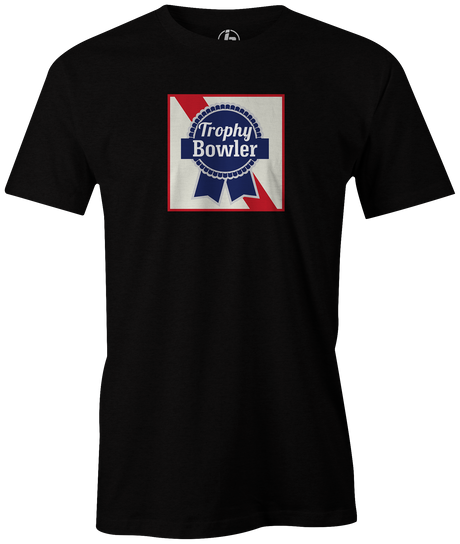 Some people go to league to bowl. Others go to have some beers. But why not do both and be the perfect Trophy Bowler! Pabst Blue Ribbon beer Show your love for drinkin' beers and throwing strikes in this awesome Beer League bowling tee. Discount, cheap, free shipping, coupon code, tee, tee-shirt, t-shirt, apparel, league bowling team shirt, cool