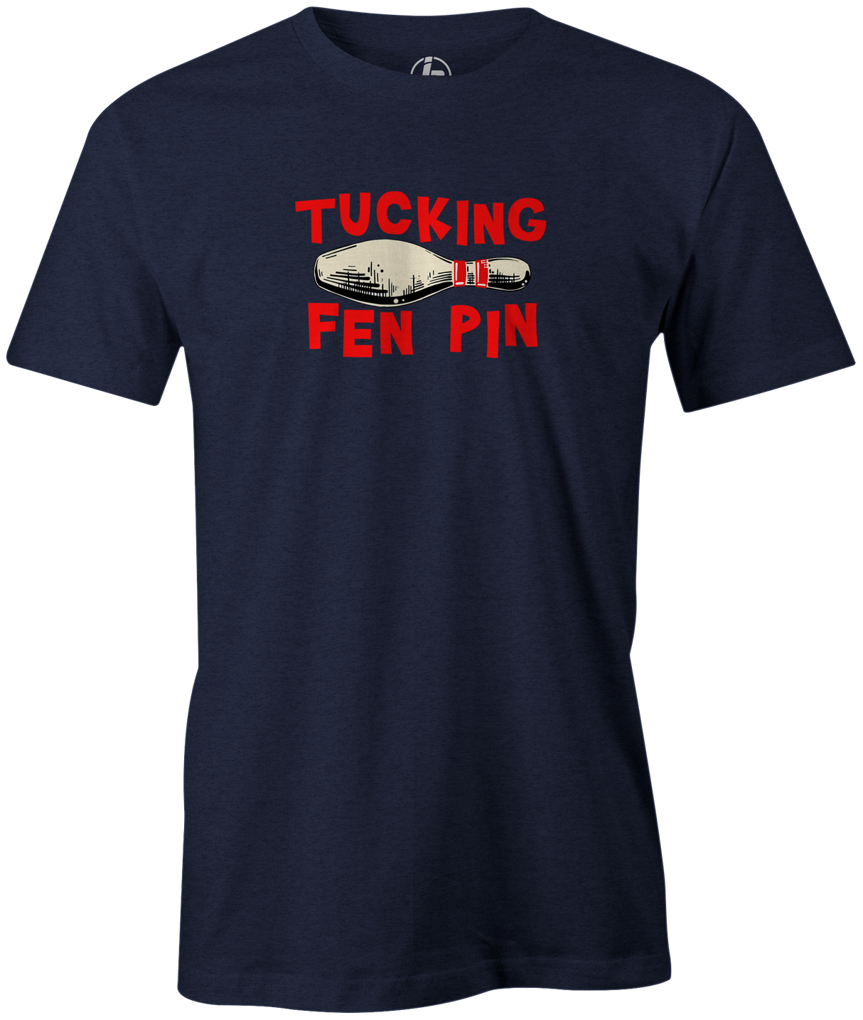 Right-handers know it well and hate it the most...dang Ten Pin!  Bowling tee, tee-shirt, tshirt, t-shirt. Bowling league shirt. Fucking Ten Pin. Tucking Fen Pin. Bowlers hate the ten pin. 
