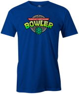 TMNT! For true fans of bowling and the Teenage Mutant Ninja Turtles! Leonardo, Raphael, Donatello, Michelangelo, Spliter, April O'Neil, Casey Jones, The Shredder. Leo, Raph, Don, Donnie, Mikey, Mike. Bowling League Night Spares Strikes gutter friends family bowler funny novelty tv television 80s 90s teen