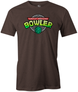 TMNT! For true fans of bowling and the Teenage Mutant Ninja Turtles! Leonardo, Raphael, Donatello, Michelangelo, Spliter, April O'Neil, Casey Jones, The Shredder. Leo, Raph, Don, Donnie, Mikey, Mike. Bowling League Night Spares Strikes gutter friends family bowler funny novelty tv television 80s 90s teen