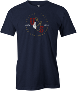 70 million people in the United States love bowling... United States Ten Pin Bowling est 1820! ! Join the elite club of bowlers in America. Patriotic bowling shirt. Bowling tee, tee-shirt, tshirt, t-shirt. USA. Bowling league shirt. Team bowling shirt. Navy