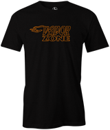 vapor zone bowling tee shirt purple black gray bowlers brunswick classic danger 