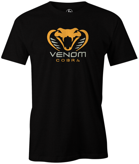 The Motiv Venom Cobra is one of the deadliest! This shirt features the famous Venom logo found on some of the most popular Motiv bowling balls of all time. Shock the competition with this Venom bowling shirt. T-shirts tee shirts bowling shirt jersey league tournament pba ej tackett. a great practice shirt when you hit the lanes! 