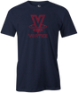 mens bowling shirt ebonite v2 vortex bowling ball shirt tee bowlingshirt shirt tshirt tees shirts blue