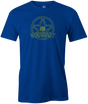 DV8 Warrant Men's T-Shirt, tee, tee-shirt ,t shirt, t-shirt, tees, bowling tee, Blue, cool, bowling ball, brunswick, league bowling tee, team shirt, tournament apparel. 
