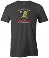 Name a better duo than Pizza & Bowling, we'll wait... Pizza and Bowling are two of the greatest things in the world. And when you combine them, there is nothing better.  Vintage, Novelty, tee, tee-shirt, tees, cool t-shirt. This is the perfect gift for any pizza-eating bowler. Discount. Free shipping.