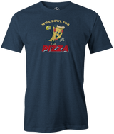 Name a better duo than Pizza & Bowling, we'll wait... Pizza and Bowling are two of the greatest things in the world. And when you combine them, there is nothing better.  Vintage, Novelty, tee, tee-shirt, tees, cool t-shirt. This is the perfect gift for any pizza-eating bowler. Discount. Free shipping.