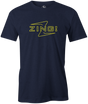 Men's Radical Zing T-Shirt, Navy, bowling, bowling ball, tee, tee shirt, tee-shirt, t shirt, t-shirt, tees, league bowling team shirt, tournament shirt, funny, cool, awesome, brunswick, brand