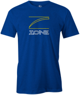 brunswick bowling zone danger tee shirt tshirt shirts league vintage retro throwback 90's billiards black blue azure ball bowlers bowler international