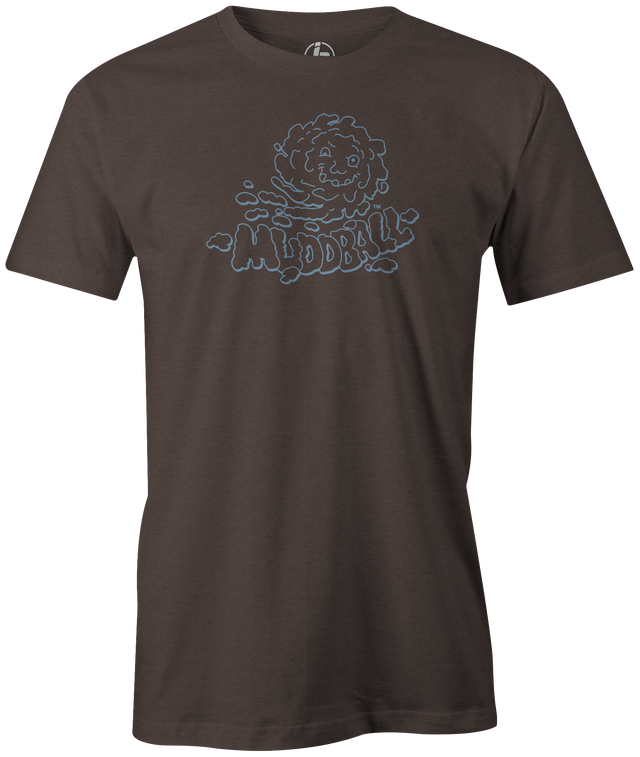Re-live this old school ball with this vintage Brunswick Muddball Tee! Oddball series retro. Remember to take out your frustration on the pins, and not your teammates. Bowling shirts from Inside Bowling. Tee shirt t-shirt tees shirts novelty league tournament comfortable apparel. Sale, gift, discounted, best.