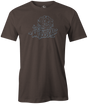 Re-live this old school ball with this vintage Brunswick Muddball Tee! Oddball series retro. Remember to take out your frustration on the pins, and not your teammates. Bowling shirts from Inside Bowling. Tee shirt t-shirt tees shirts novelty league tournament comfortable apparel. Sale, gift, discounted, best.