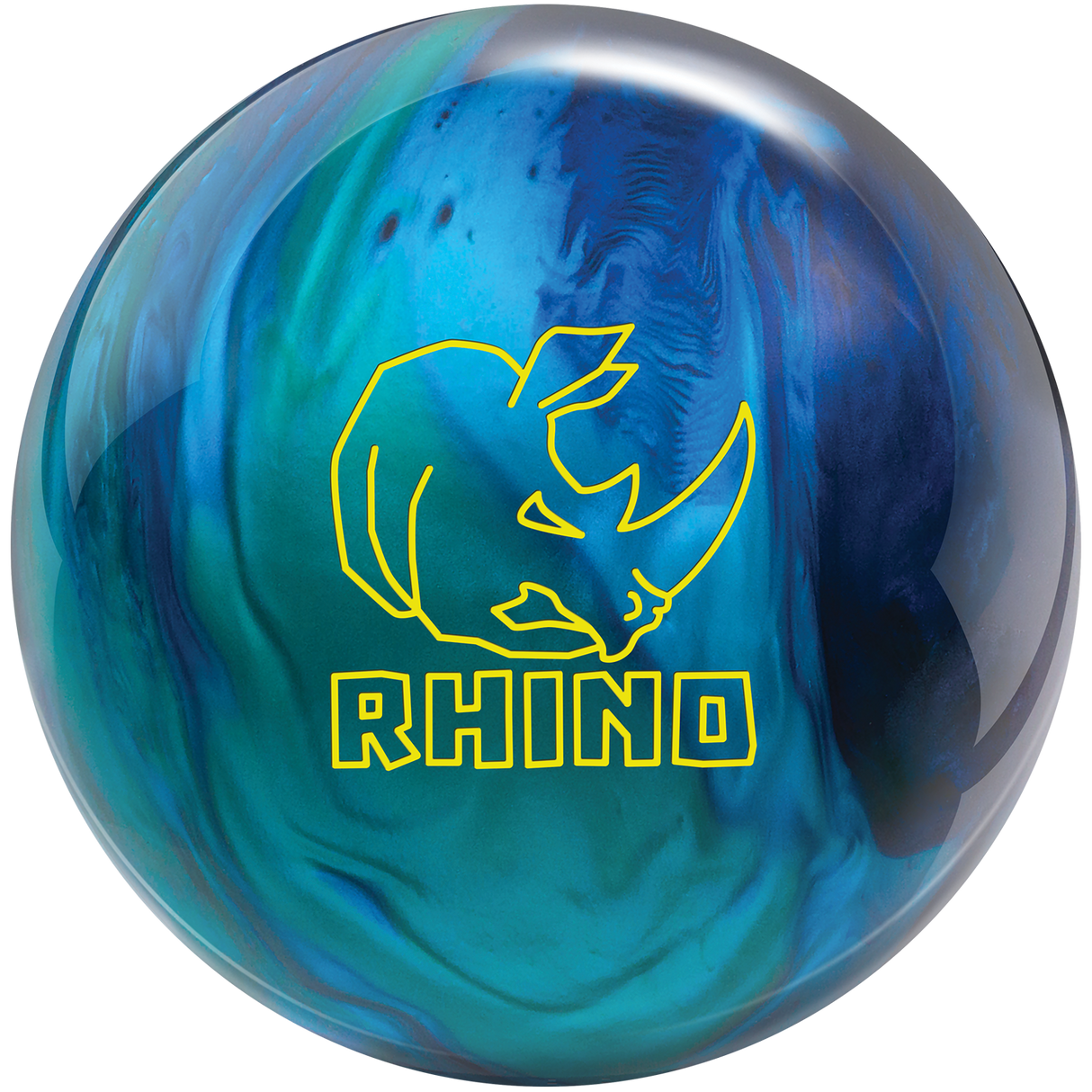 brunswick-rhino-cobalt-aqua-teal-pearl bowling ball insidebowling.com