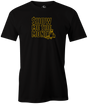 Show Me The Money by Swag Bowling Swag Bowling Classic Logo T-shirt. This shirt is perfect for bowling practice, leagues or weekend tournaments. Men's T-Shirt, bowling ball, tee, tee shirt, tee-shirt, t shirt, t-shirt, tees, league, tournament shirt, PBA, PWBA, USBC.