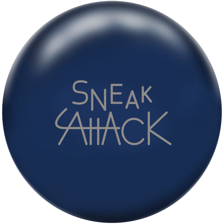 The Sneak Attack Solid uses the MTS-1 cover, we have added more traction giving you more options in the EZ-Use category. The EZ-Use performance is ideal on drier patterns or when less flare is needed. The RG is 2.544, and the DIFF is 0.036. Inside Bowling Online Pro Shop best prices online. Free shipping on orders over $75.