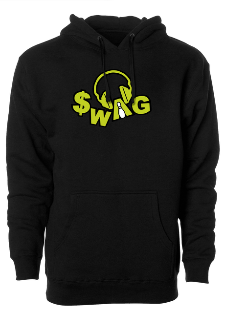 Keep warm in this stylish Swag Bowling Classic Logo design hooded sweatshirt. 60/40 cotton/polyester blend material Standard Fit Front pouch pocket Midweight Hoodie/Hooded Sweatshirt. Swag Bowling hoodie hooded sweatshirt big b team shirt comfortable clothing amazon ebay 