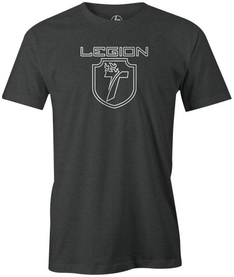 This Tee is for all of the members of the Track Legion! Available in multiple colors. Now you can look as good as one of the most iconic balls of all time. This is the perfect gift for any Track bowling fan or avid bowler! Pick up this awesome bowling tee and hit the lanes for some strikes! Tshirt, tee, tee-shirt, tee shirt, Pro shop. League bowling team shirt. PBA. PWBA. USBC. Junior Gold. Youth bowling. Tournament t-shirt. Men's. bowling ball. track bowling ball. track. heat. heat lava. ultra heat. 