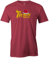 Track Bowling Christmas T-shirt