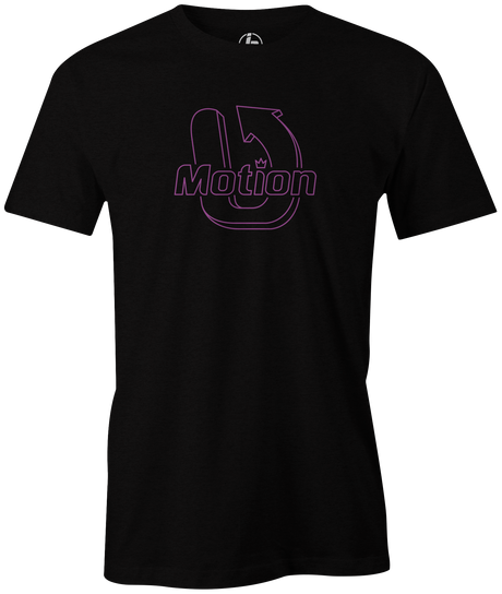 Brunswick U Motion Men's T-Shirt, Black, bowling ball, brand, tee, tees, t shirt, t-shirt, tee-shirt, cool, awesome, league bowling team shirt, tournament shirt. 