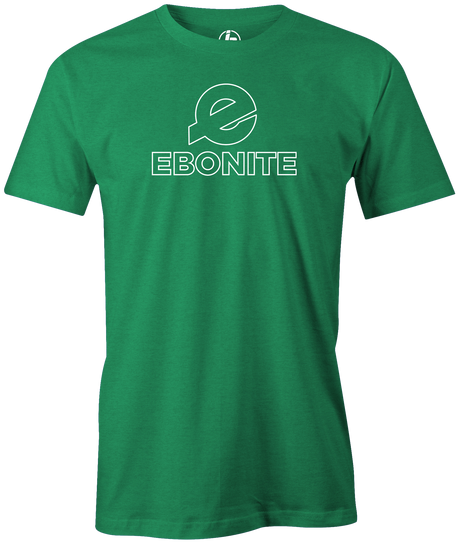 Do you love Ebonite? We do too. Wear the "E" with pride! Hit the lanes in this awesome Ebonite t-shirt and show everyone that you are a part of of the team!  Tshirt, tee, tee-shirt, tee shirt, Pro shop. League bowling team shirt. PBA. PWBA. USBC. Junior Gold. Youth bowling. Tournament t-shirt. Men's. Bowling Ball. 